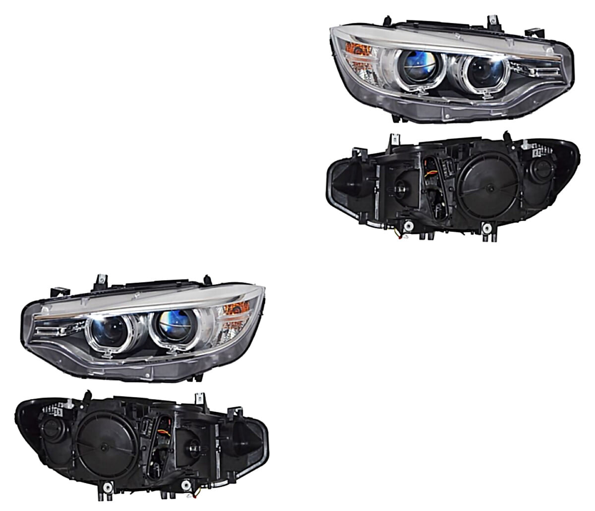 Par De Faros Con Motor