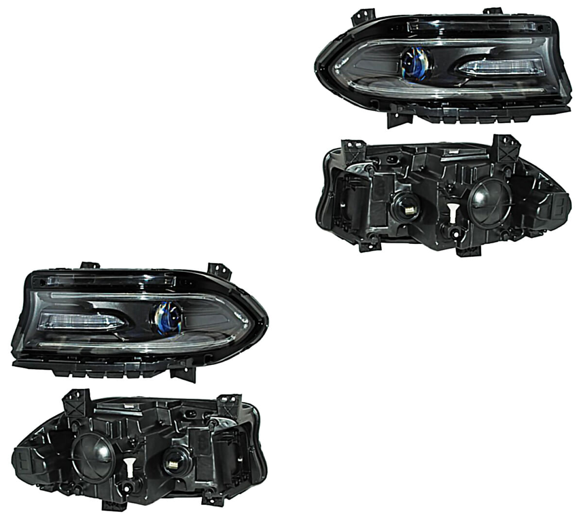 Par De Faros Con Leds