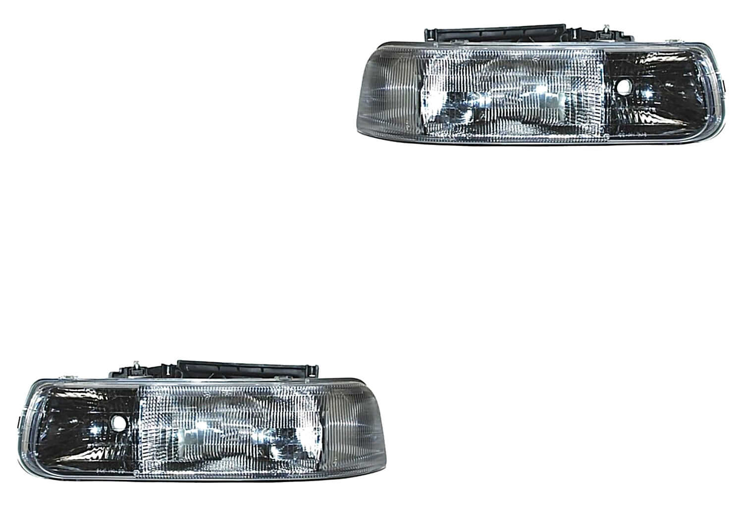 Par De Faros Con Base