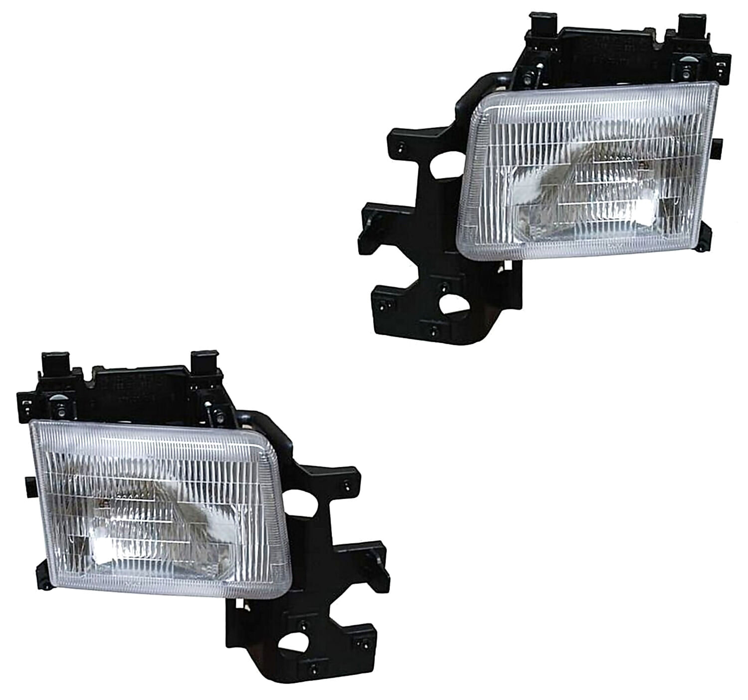 Par De Faros Con Base