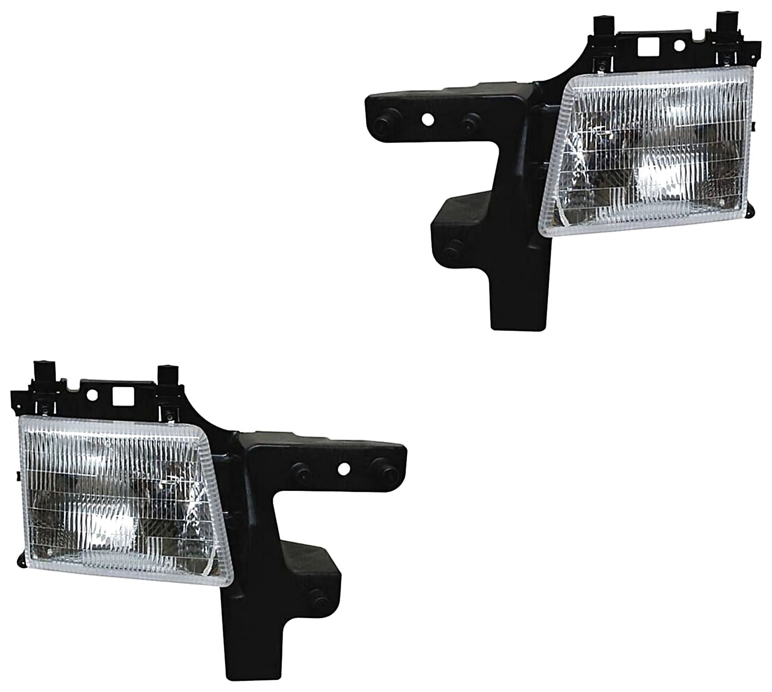 Par De Faros Con Base