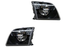 Par De Faros Con Cuarto Blanco
