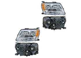 Par De Faros Con Cuarto Ámbar