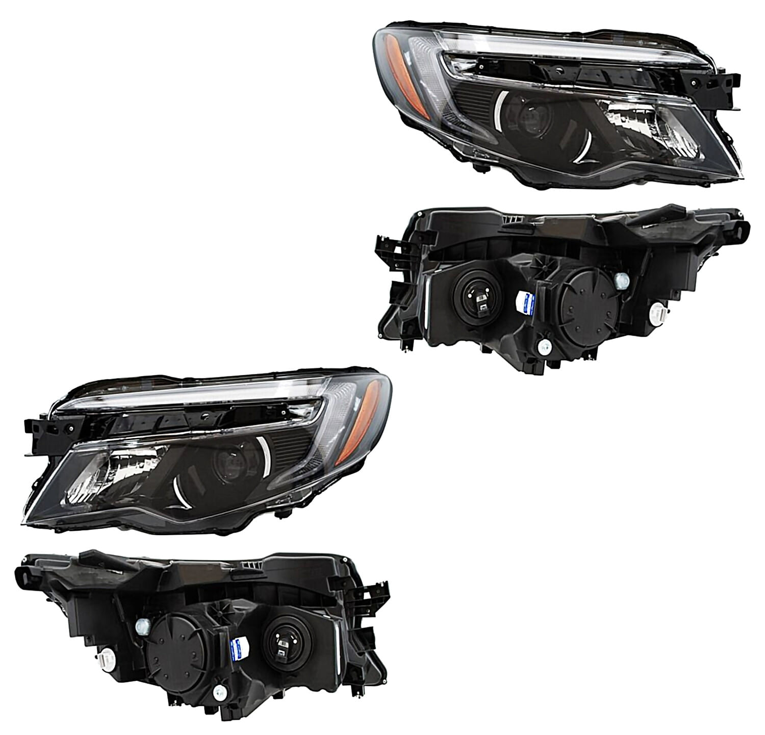 Par De Faros Con Leds