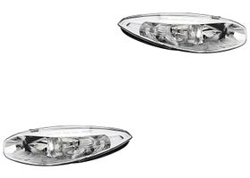 Par De Faros Con Motor