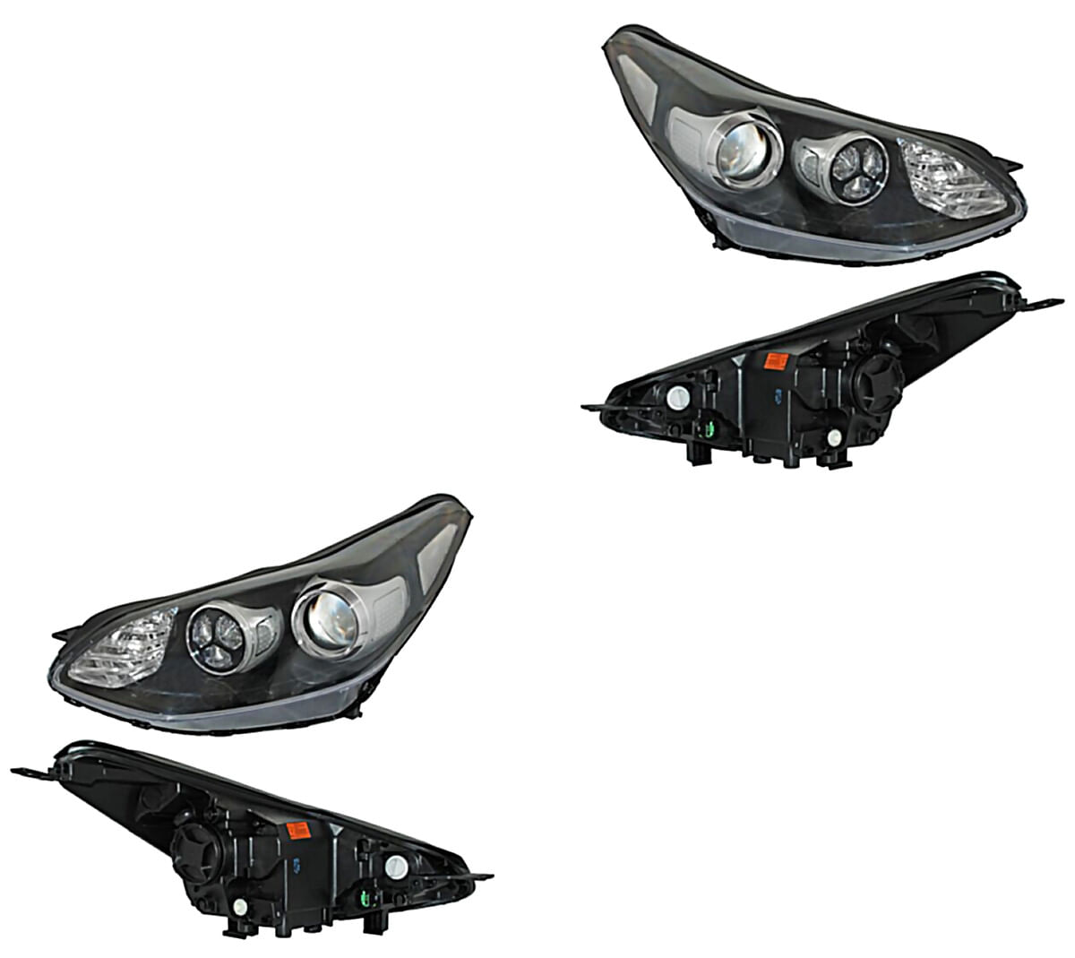 Par De Faros Con Motor