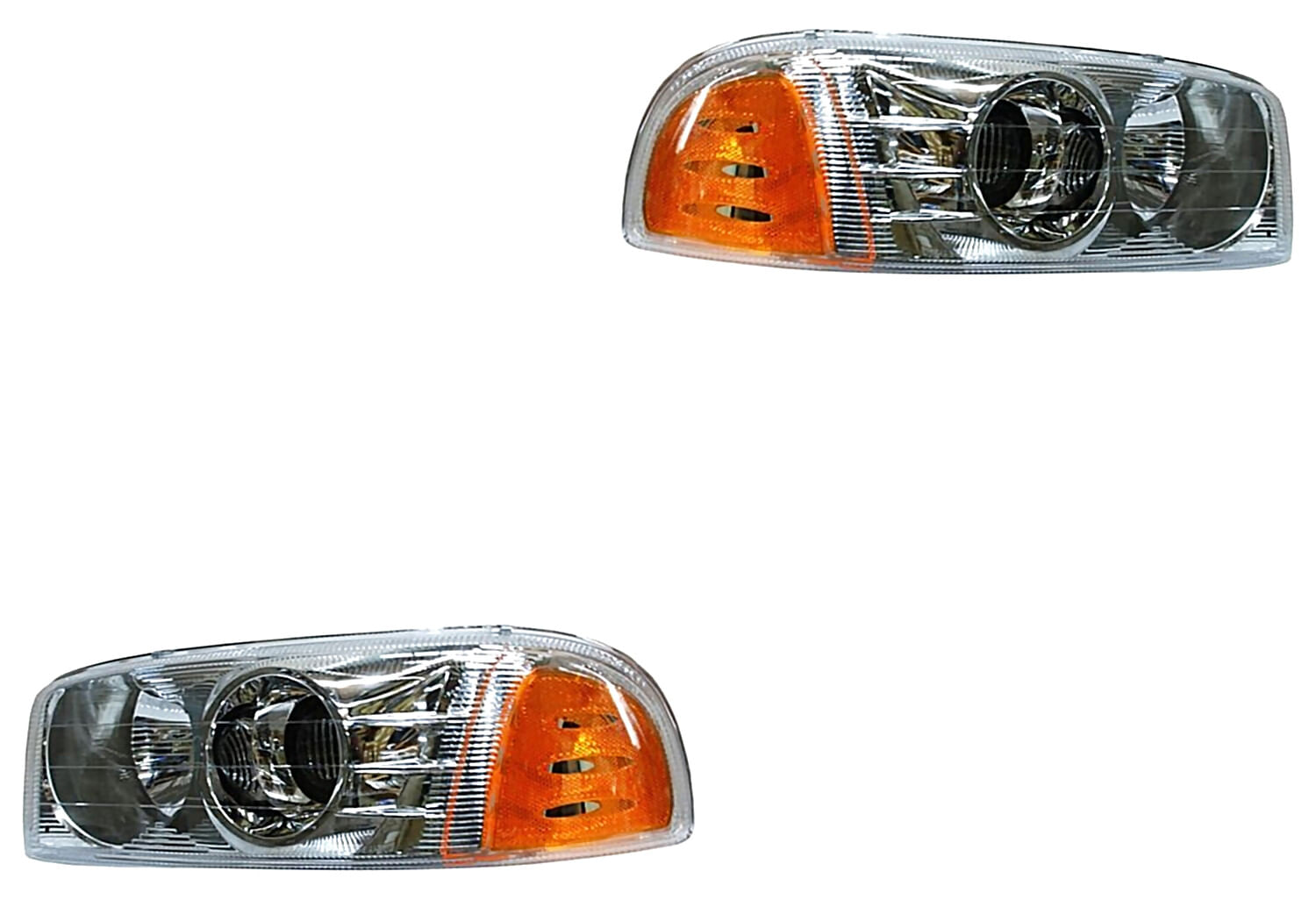Par De Faros Con Base