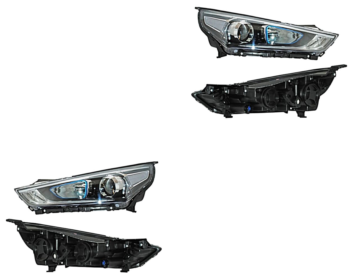 Par De Faros Con Motor