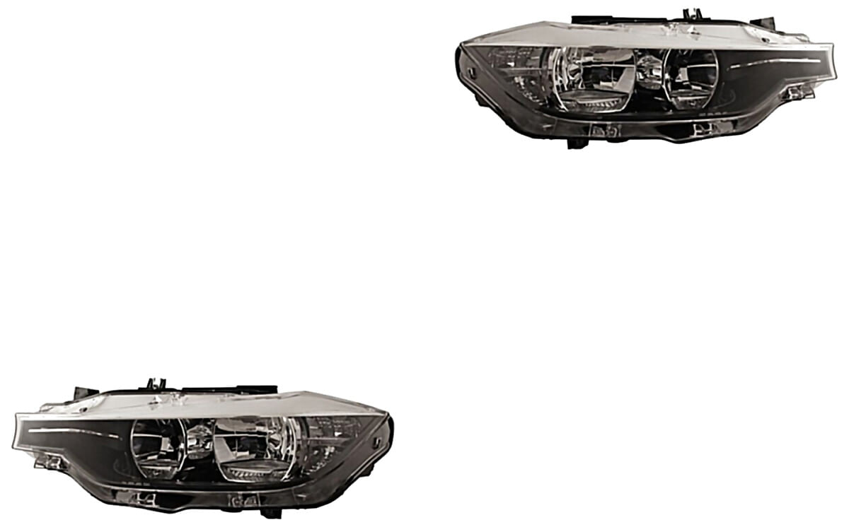 Par De Faros Con Motor