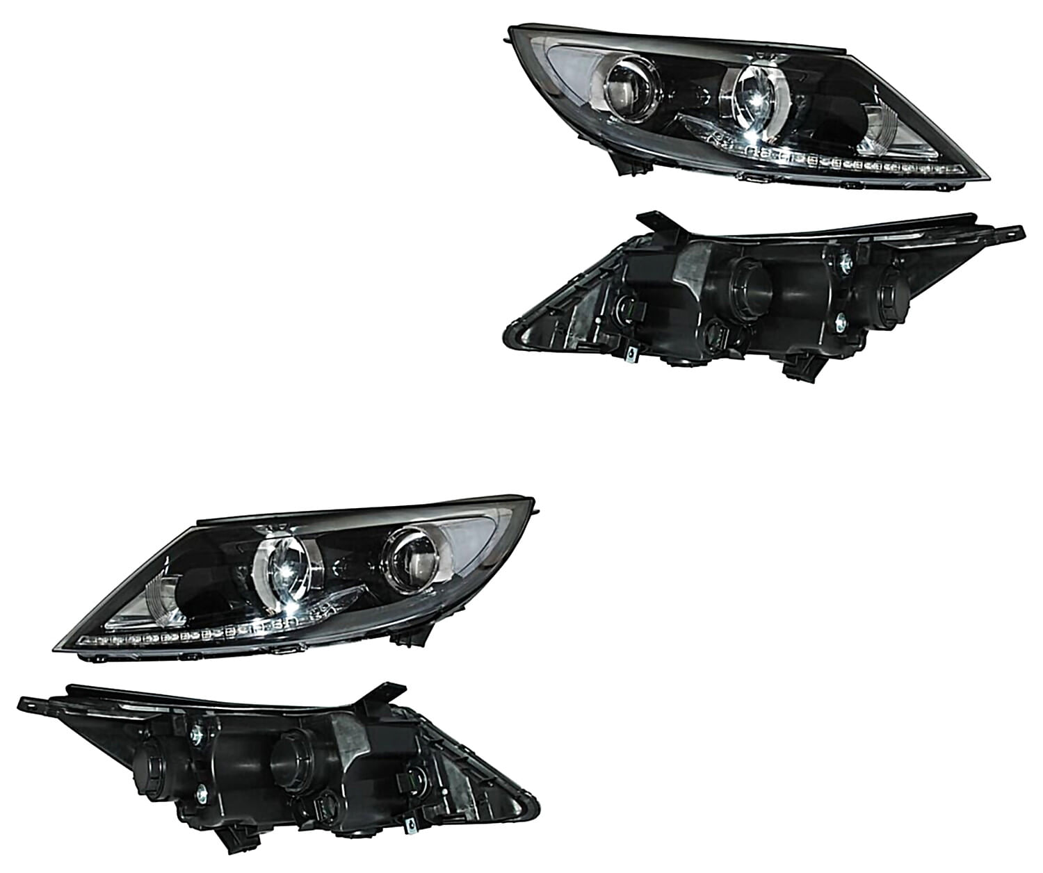 Par De Faros Con Leds