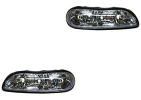 Par De Faros Con Base