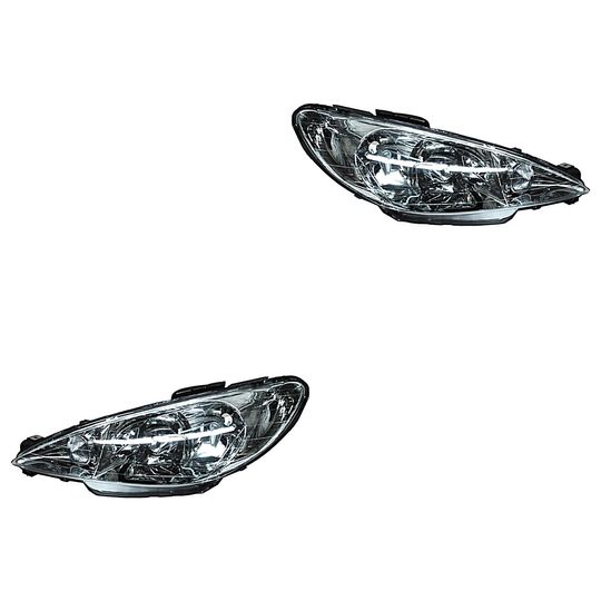 tyc-par-de-faros-liso-peugeot-206-2001-2009-206-0 tyc-par-de-faros-liso-peugeot-206-2001-2009-206-0
