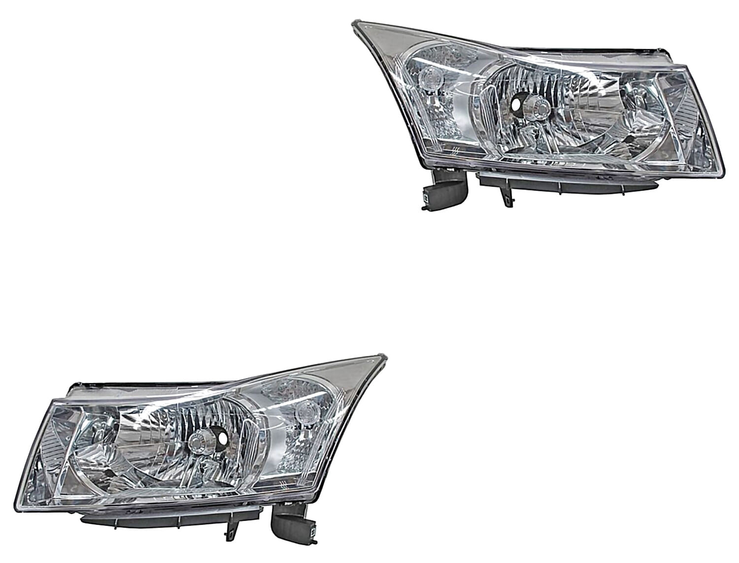 Par De Faros Filo Cromado