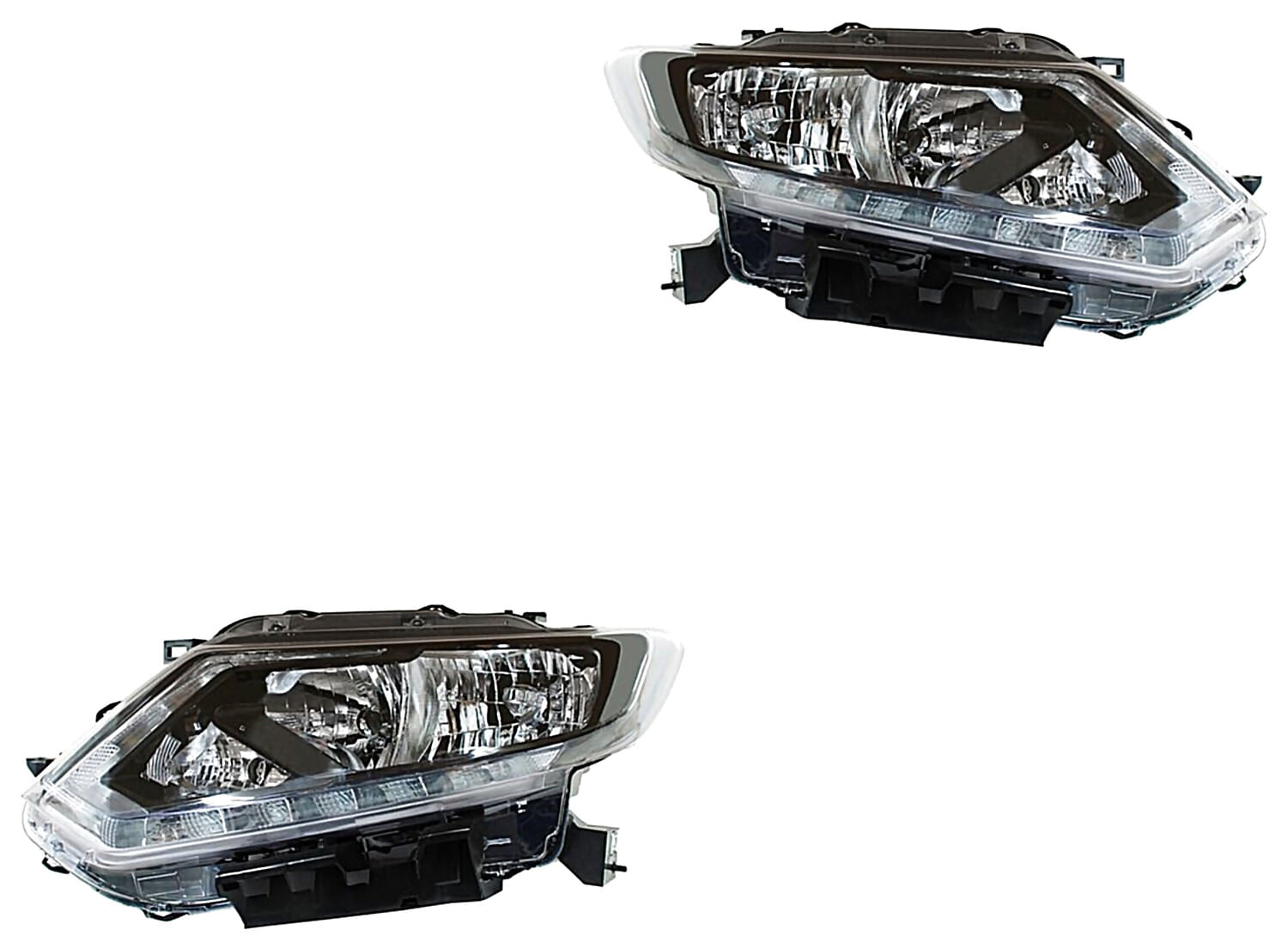 Par De Faros Con Leds Con Motor