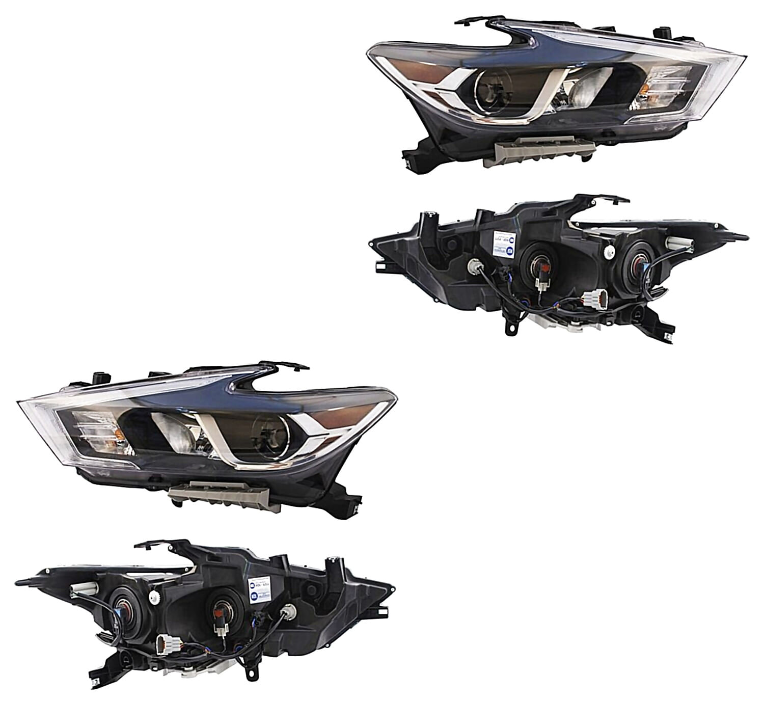 Par De Faros Con Lupa