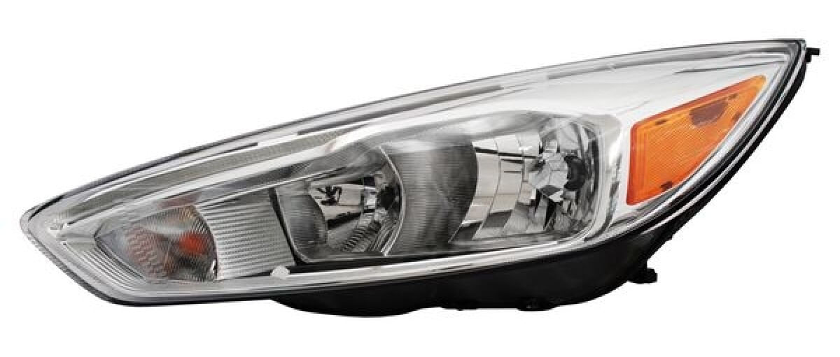Faro Fondo Cromado Con Leds Lado Conductor