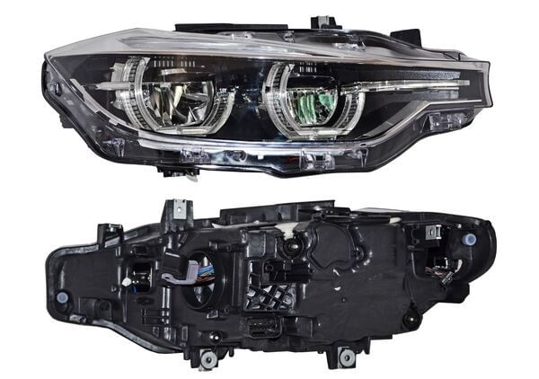 Faro Con Leds Con Motor Lado Pasajero