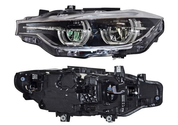 Faro Con Leds Con Motor Lado Conductor