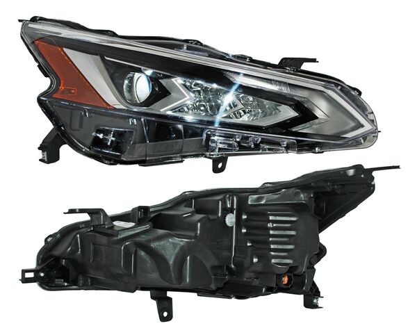 Faro Con Leds Lado Pasajero