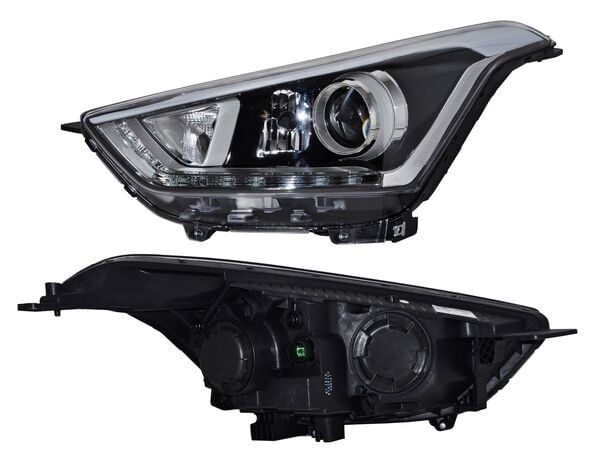 Faro Con Leds Lado Conductor
