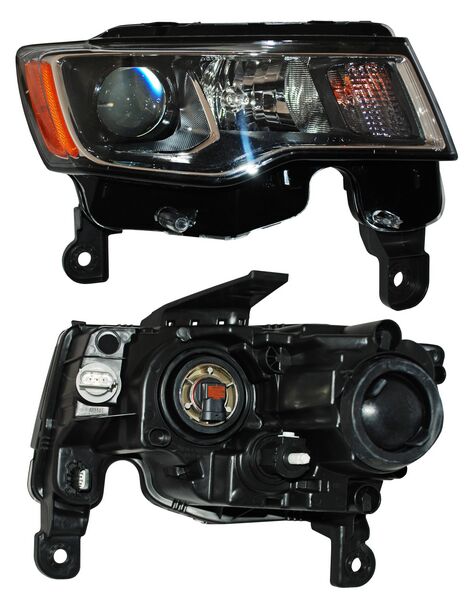 Faro Filo Cromado Lado Pasajero