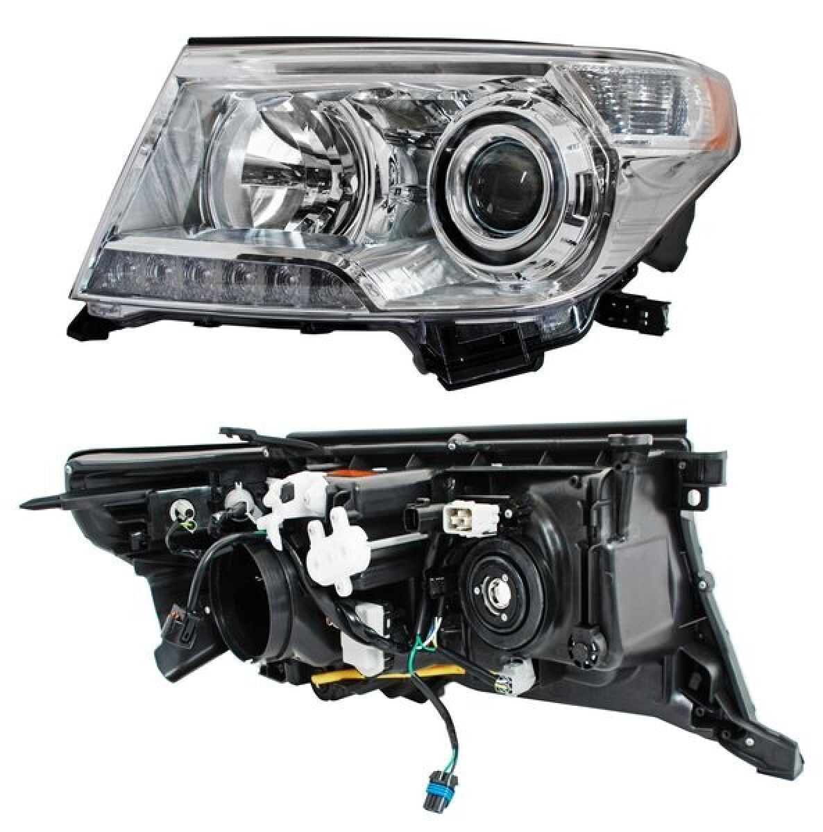 Faro Con Leds Con Motor Lado Conductor