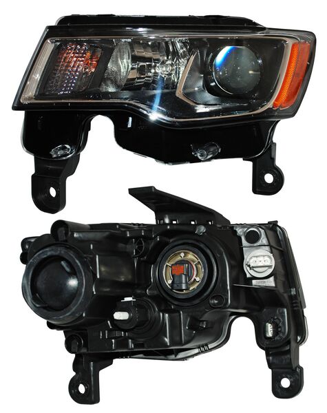 Faro Filo Cromado Lado Conductor