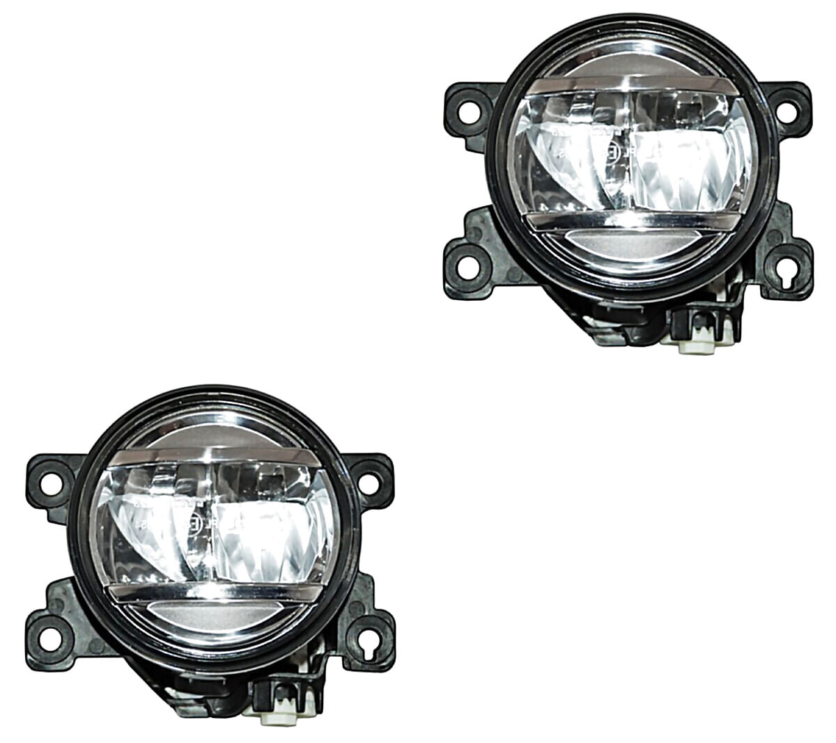 Par De Faros Para Niebla Con Base Led