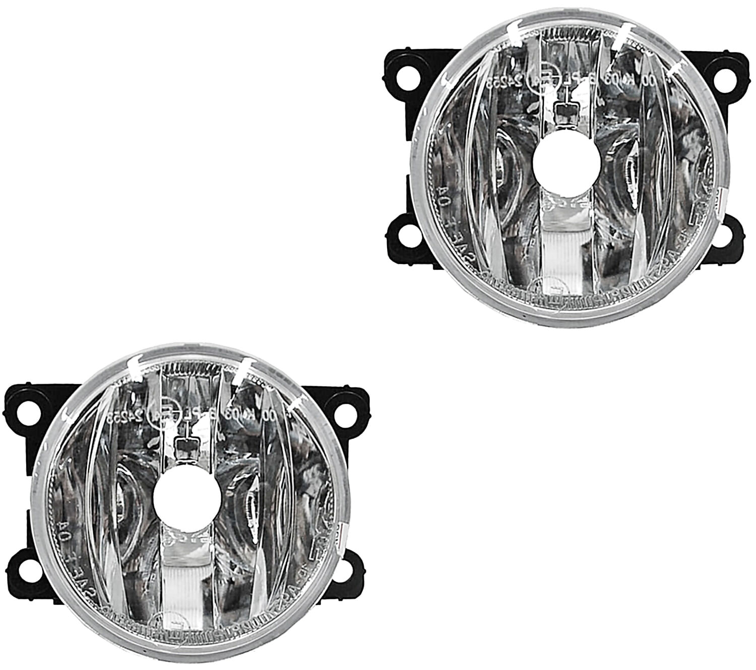 Par De Faros Para Niebla Con Base