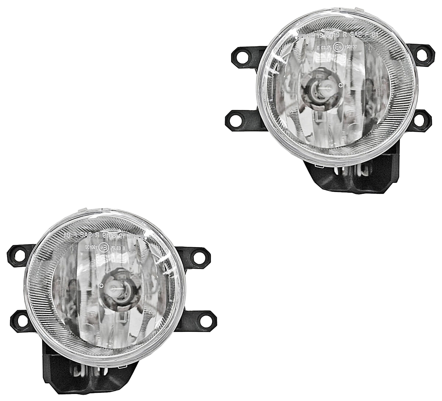 Par De Faros Para Niebla Con Base