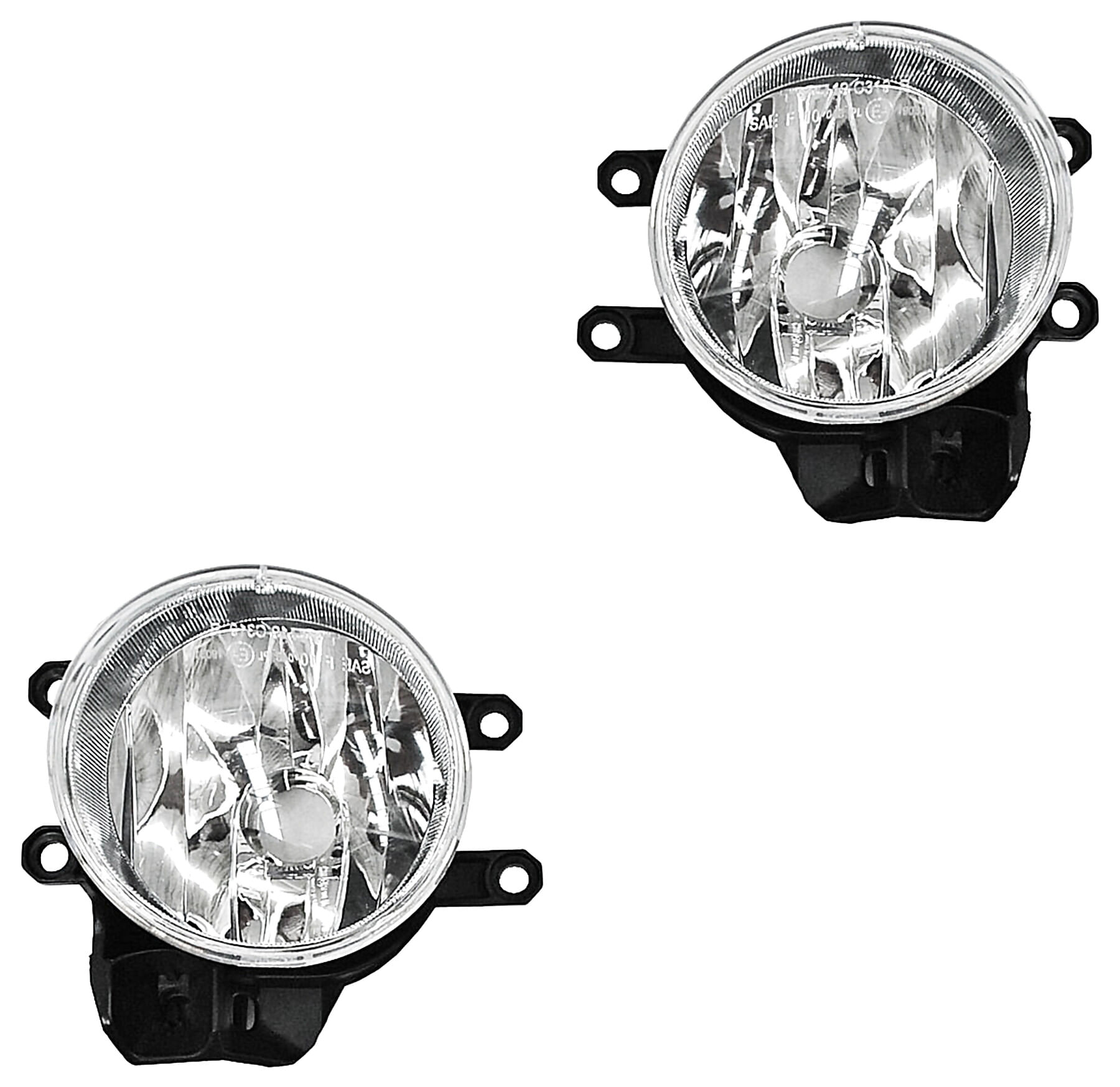 Par De Faros Para Niebla Con Base