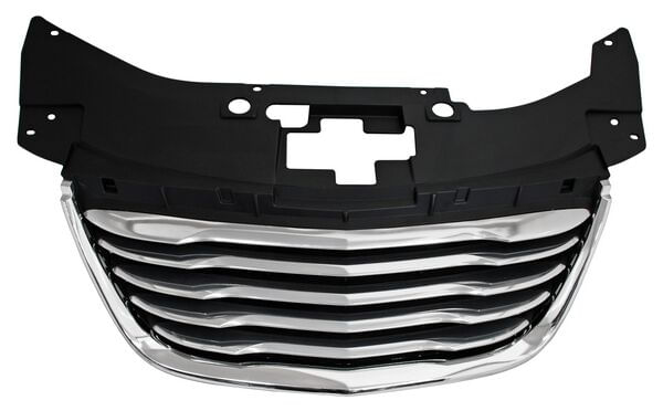 Parrilla Mate Negra Filo Crom C/Mold Crom