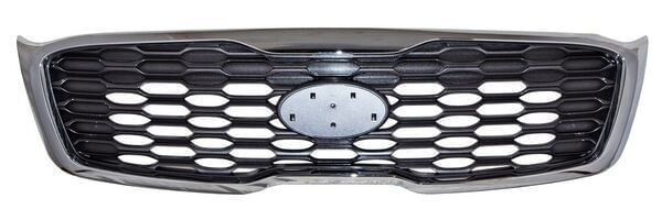 Parrilla Cromado Gris C/Mold