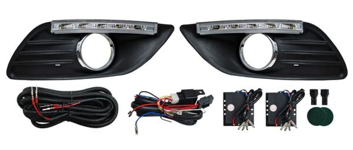 Parrilla P/Faro Niebla Con Leds