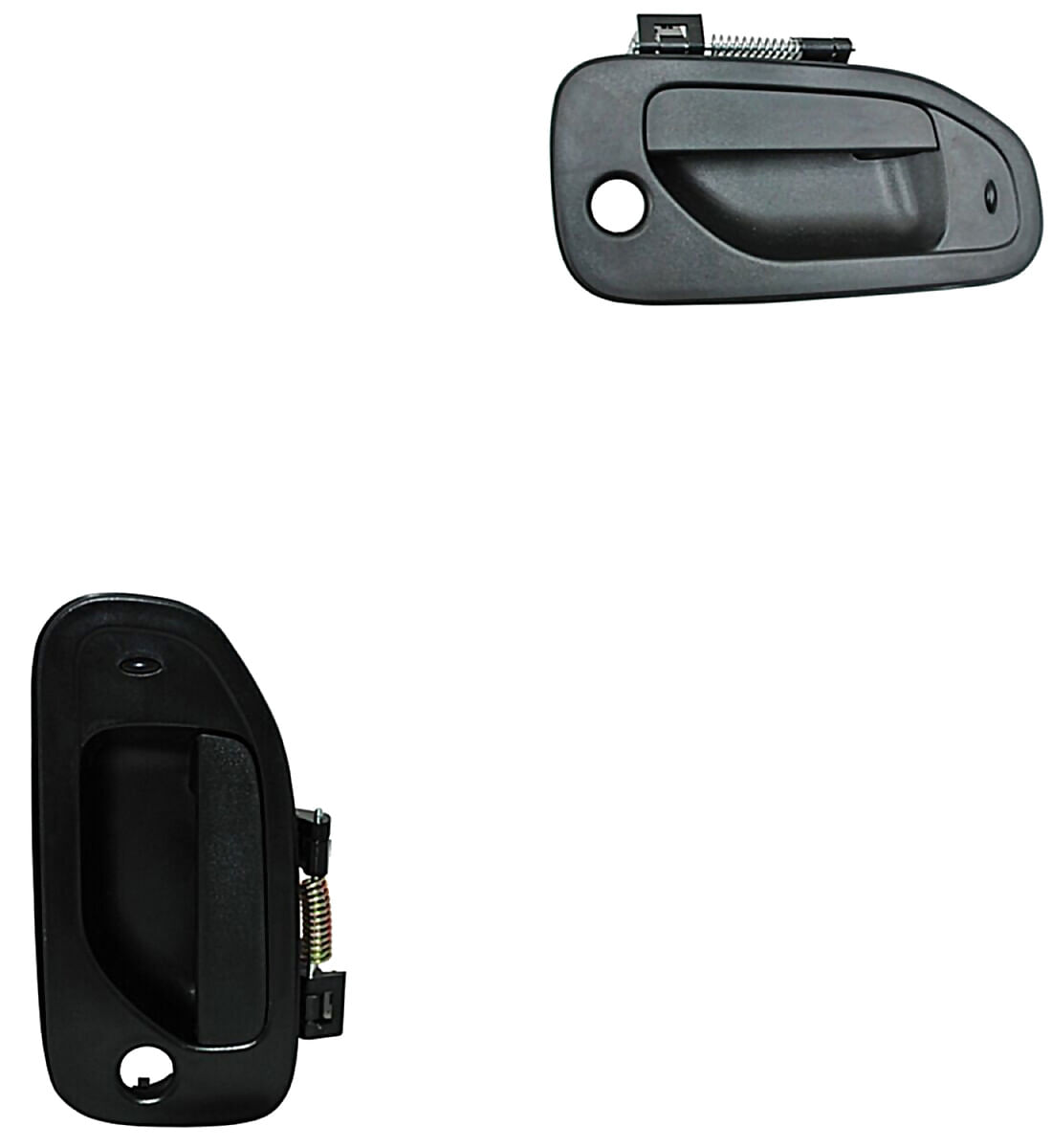 Par De Manijas Puerta Exterior Delanteras Con Hoyo Para Llave