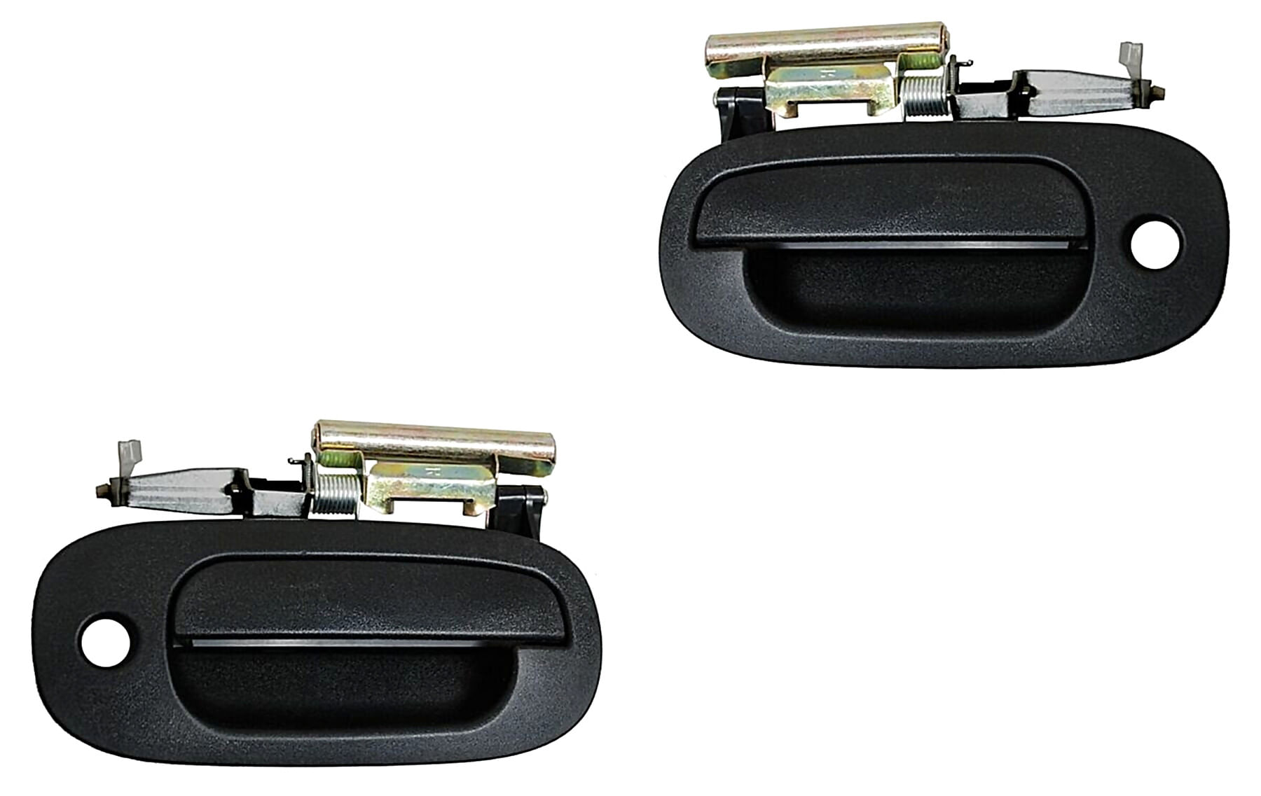 Par De Manijas Puerta Exterior Delanteras Con Hoyo Para Llave