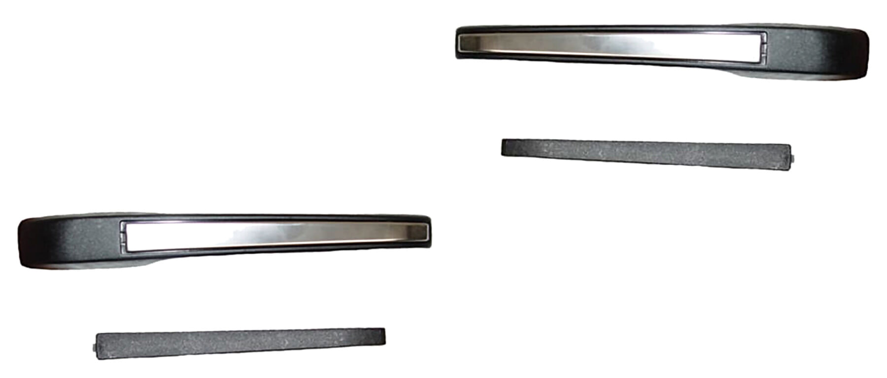 Par De Manijas Puerta Exterior Traseras Negro