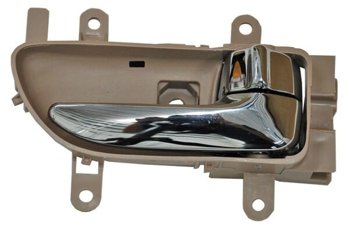 Manija Puerta Interior Delantera O Trasera Beige/Cromo Lado Pasajero