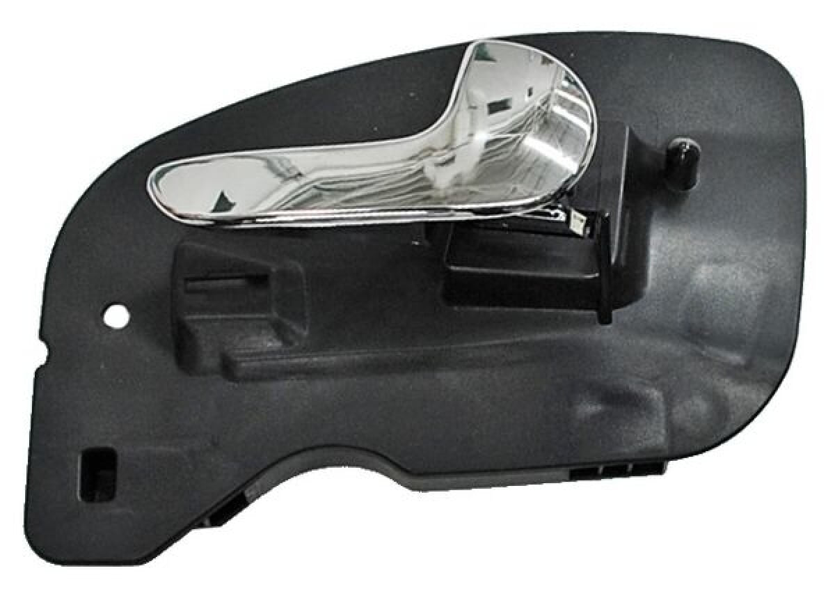 Manija Puerta Interior Delantera Negro/Cromo Lado Pasajero
