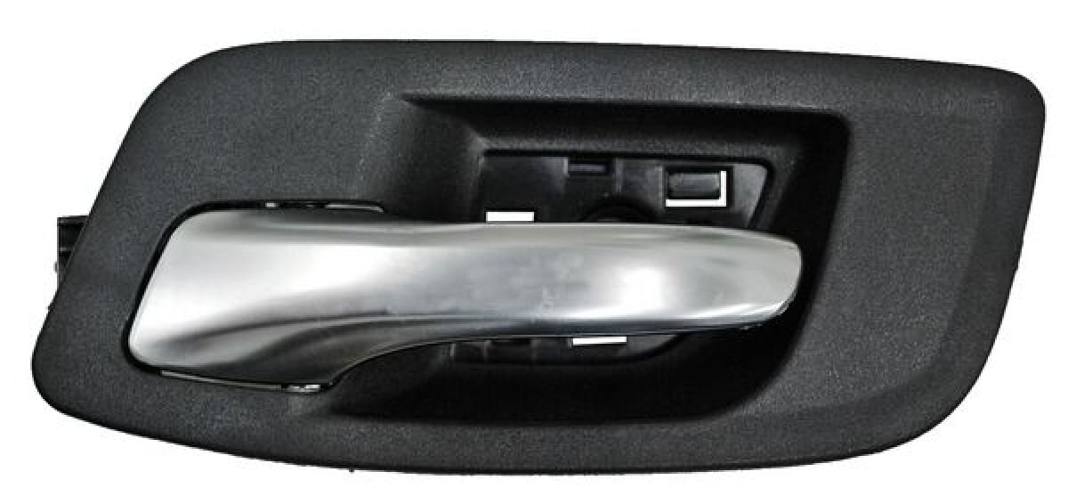 Manija Puerta Interior Delantera Negro/Cromo Lado Conductor