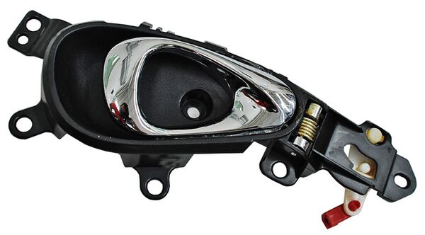 Manija Puerta Interior Trasera Negro/Cromo Lado Pasajero