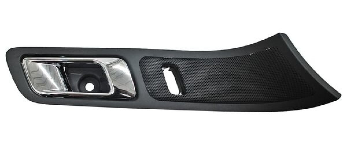 Manija Puerta Interior Delantera Con Base Negro/Cromo Lado Pasajero