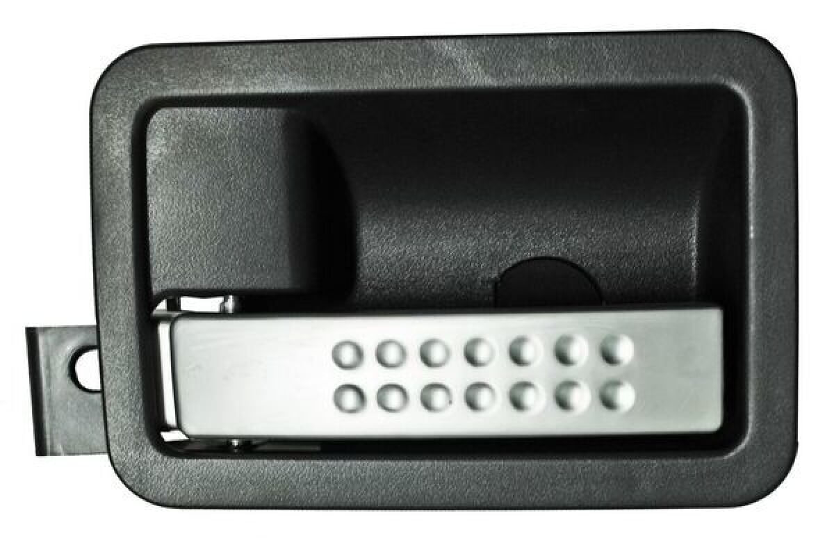 Manija Puerta Interior Delantera O Trasera Gris Oscuro/Plata Lado Conductor