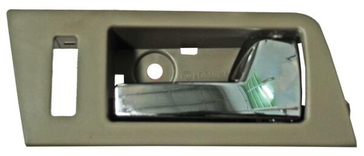 Manija Puerta Interior Delantera Gris/Cromo Para Seguro Eléctrico Lado Pasajero