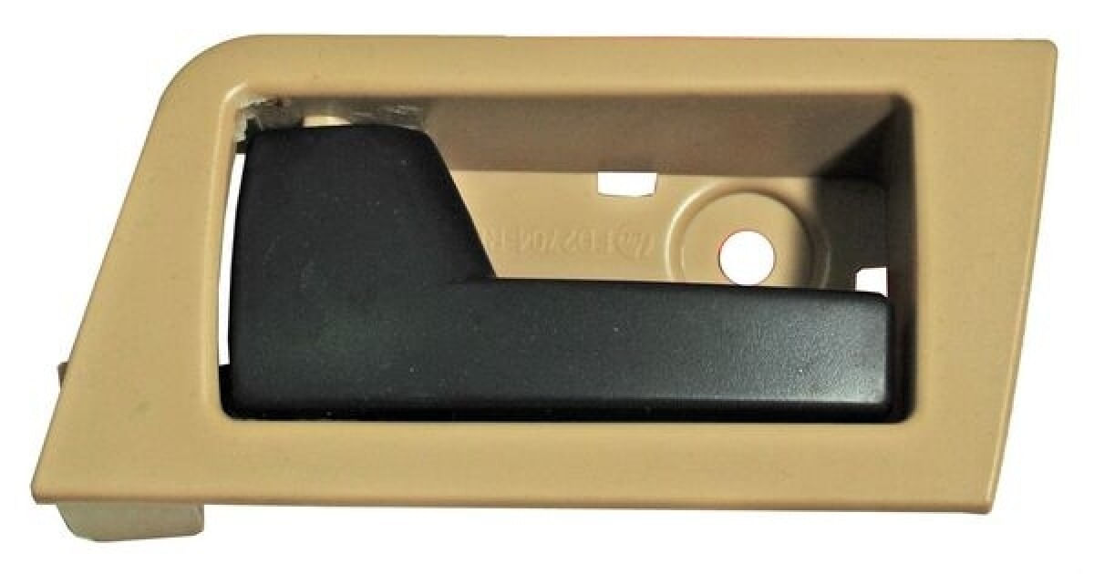 Manija Puerta Interior Trasera Beige/Negro Lado Conductor