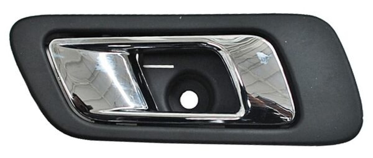 Manija Puerta Interior Trasera Con Base Negro/Cromo Lado Pasajero