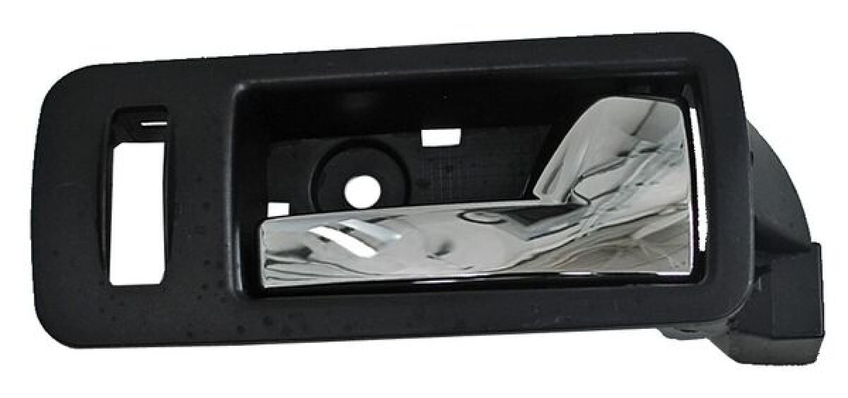 Manija Puerta Interior Delantera Negro/Cromo Lado Pasajero