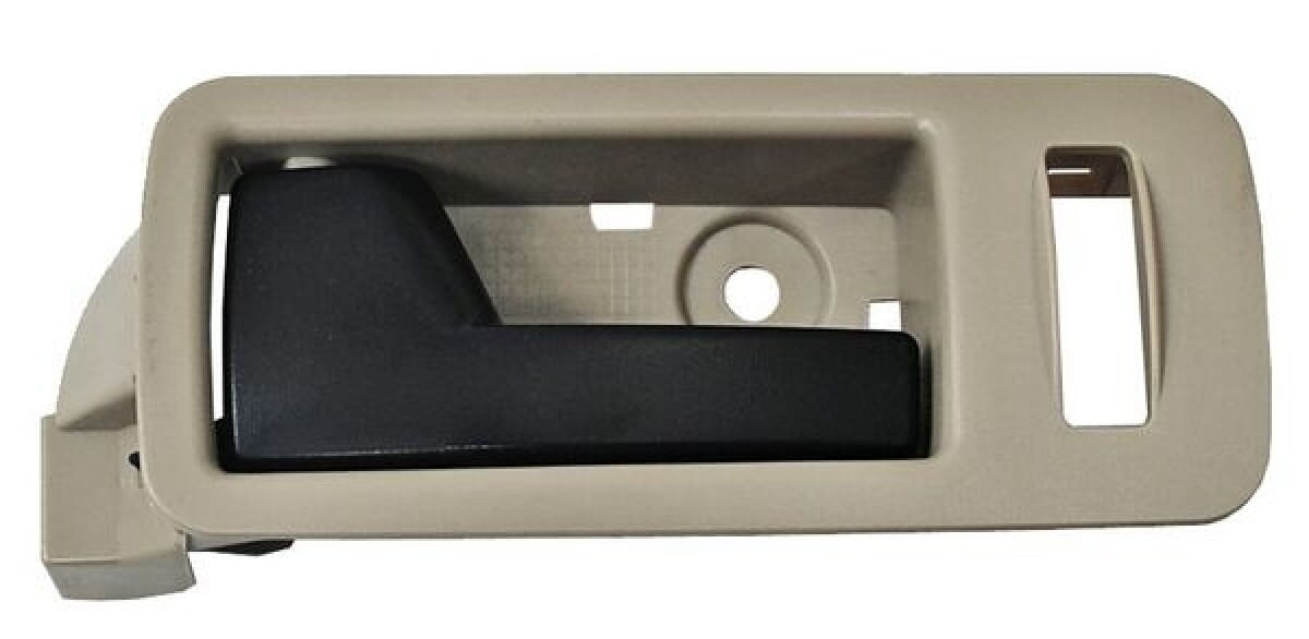 Manija Puerta Interior Delantera Beige/Negro Lado Conductor
