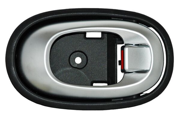 Manija Puerta Interior Delantera O Trasera Negro/Plata Lado Conductor