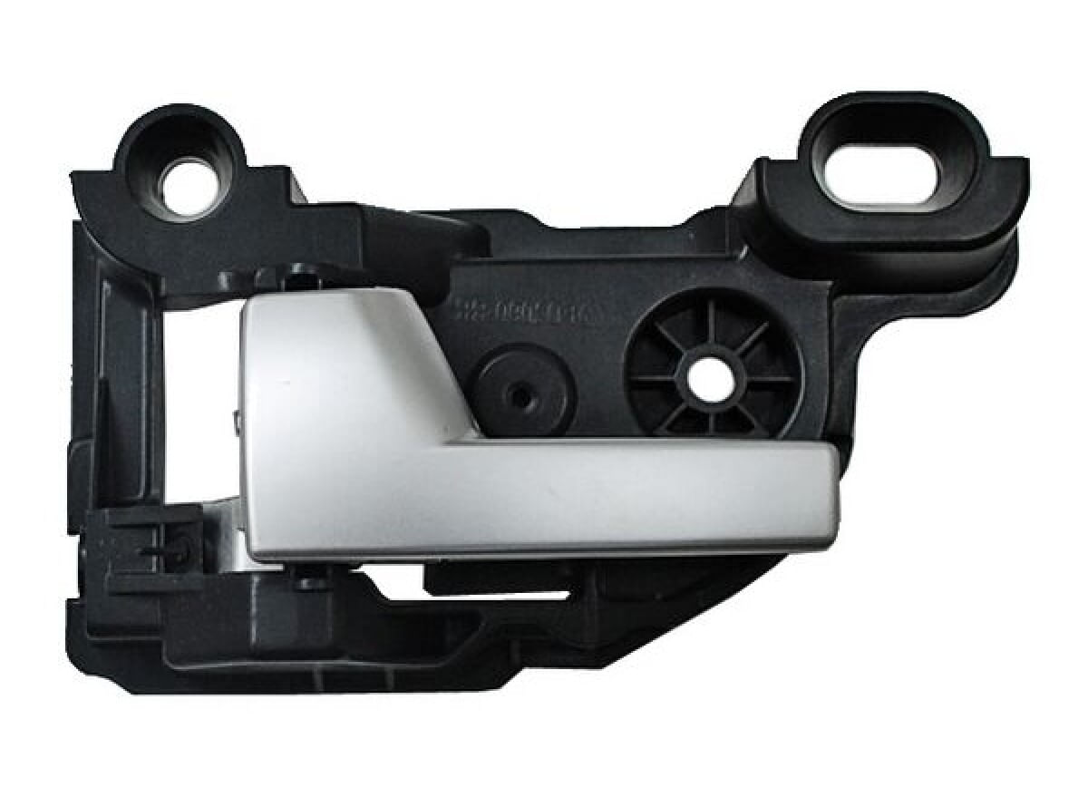 Manija Puerta Interior Trasera Negro/Plata Lado Conductor